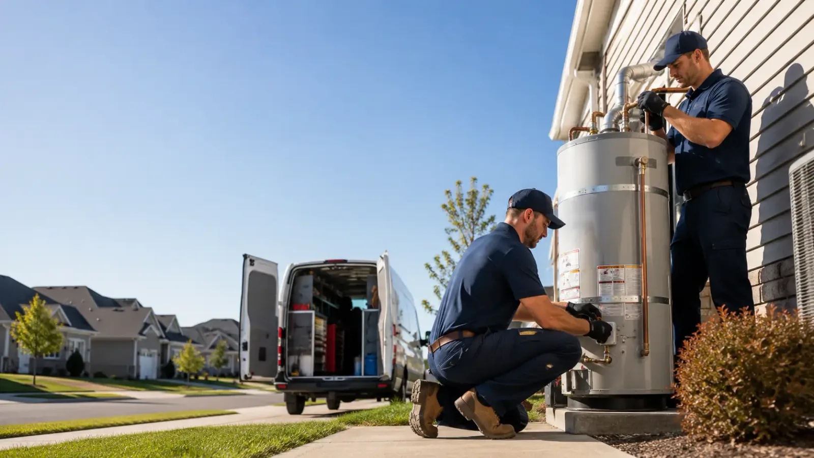 Water Heater Installation in Jones, MI